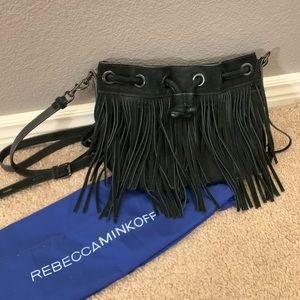 Rebecca Minkoff Fringe Fiona Mini Crossbag